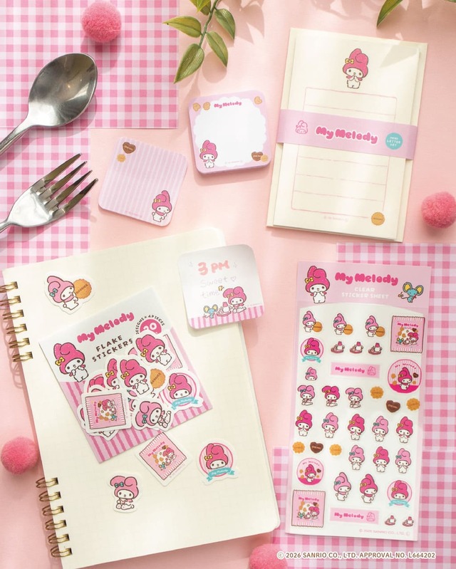 【サンリオキャラクターズ おやつパーティー】マイメロディ（全10型）