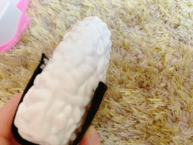 【セリア ままごとおにぎり】海苔はマジックテープ着脱