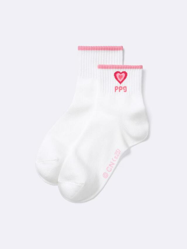 ソックス ¥390｜GU「パワーパフ ガールズ」コレクション