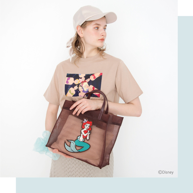 アリエル/チュールトートバッグ　¥5,500（税込）