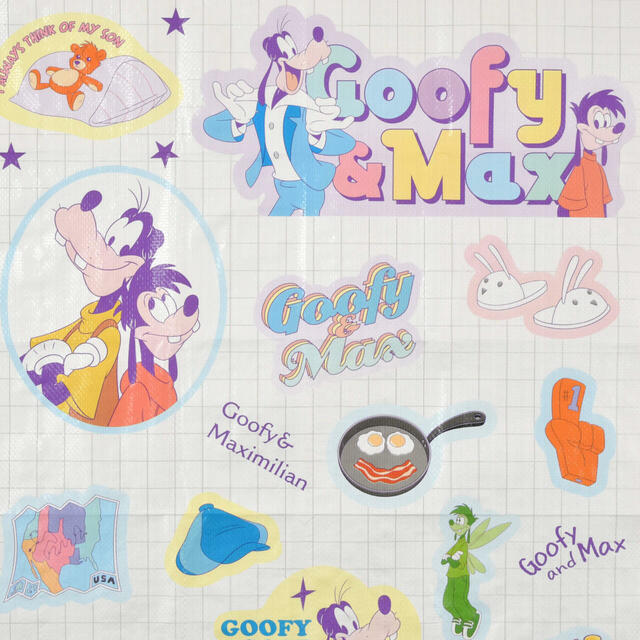 グーフィー＆マックス レジャーシート ポーチ入り GOOFY BIRTHDAY 2,200円