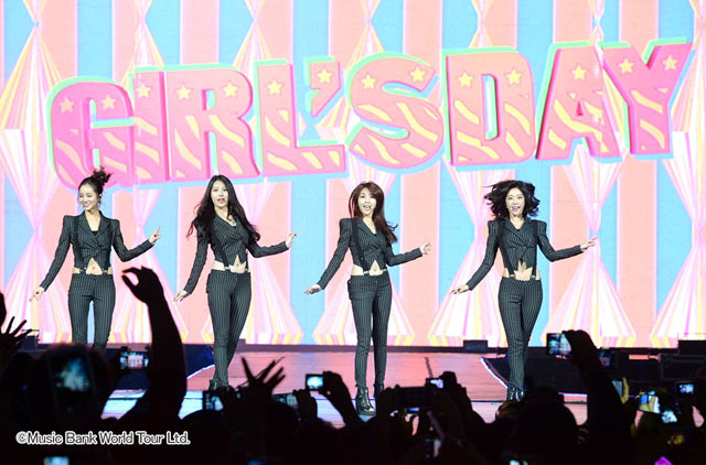Girl’s Day＠『K-POP FESTIVAL MUSIC BANK in メキシコ』　©Music Bank World Tour Ltd