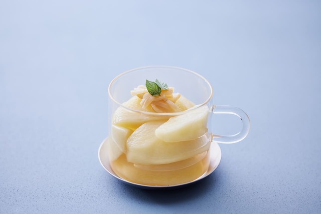 【アイリスオーヤマ・ポケットシェフ】公式レシピ「桃のコンポート」