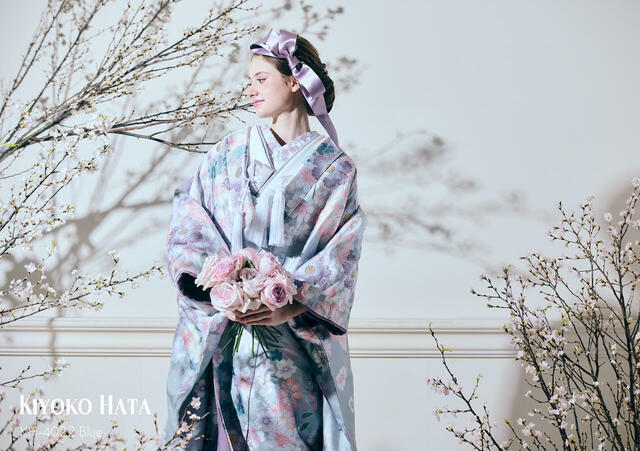 【クラウディア】KIYOKO HATA（キヨコハタ）新作ウェディングドレス｜KH-4022_Blue