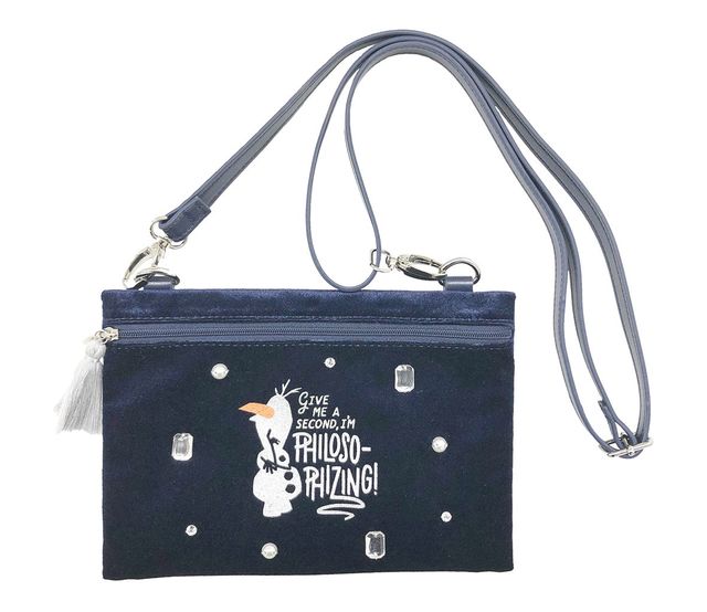 アナと雪の女王2 ビジュー付きサコッシュ オラフ