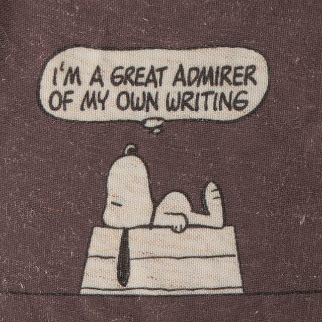 内側コーティングのファブリックボックス2個セット 「スヌーピー」