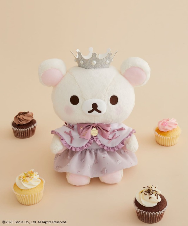 【Maison de FLEUR×リラックマ】「コリラックマ　スペシャルぬいぐるみ」カラー：Ivory　価格：8,800円