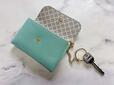 キーケース兼ミニポーチとして使ってみました♪