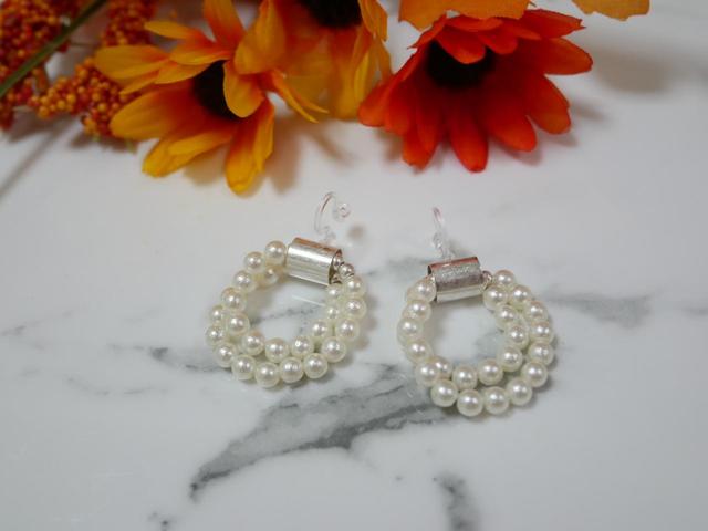 【ファッションセンターしまむら】シーズン リーズン パールリングイヤリング