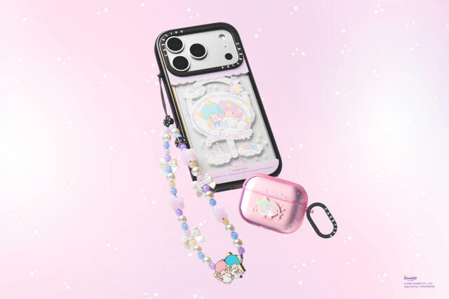 「リトルツインスターズ キキ＆ララ | CASETiFY」コレクション／スマホストラップやイヤホンケースとセットで楽しめるスペシャルバンドルセットも登場