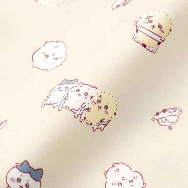 サテンパジャマ｜2,990円｜GU「ちいかわ」コラボコレクション第3弾