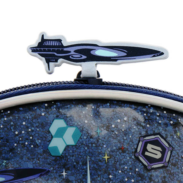 ワッペンバッジ 3,500円｜スペシャルイベント「セレブレーティング・スペース・マウンテン：ザ・ファイナルイグニッション！」｜販売店舗：東京ディズニーランド「プラネットM」