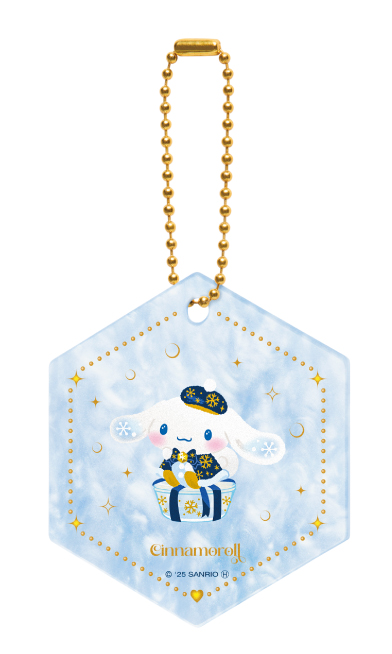 E賞：アクリルチャーム｜Happyくじ「Sanrio characters Holiday Collection」