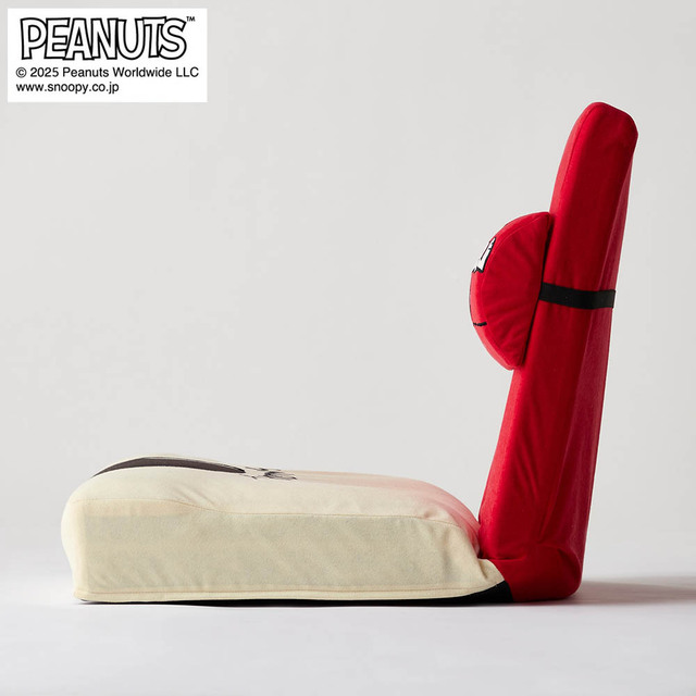 サポートクッション付きリクライニング座椅子 「スヌーピー」｜￥17,900～19,900 （税込）
