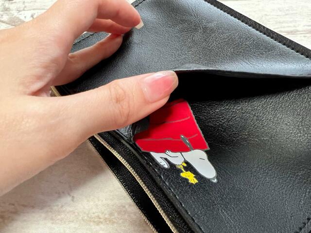ポケットの中にもアート入りなのがうれしい！