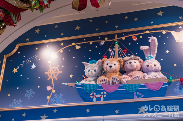 店内にある「トゥインクルウィンター」の飾り