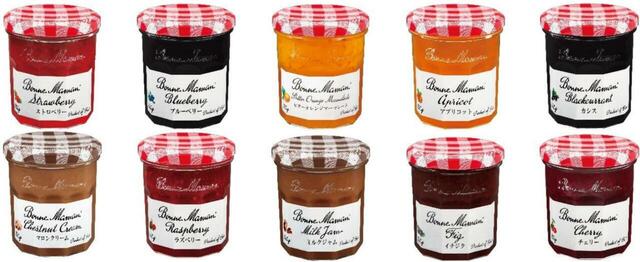 【ボンヌママン×シルバニアファミリー】キャンペーン対象商品：ボンヌママンジャム（225g入り全10品※2個購入）