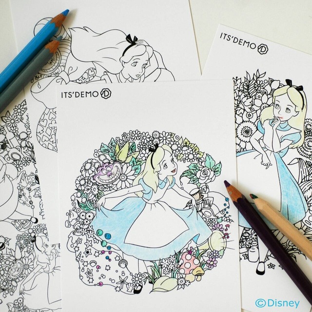 ノベルティぬりえ