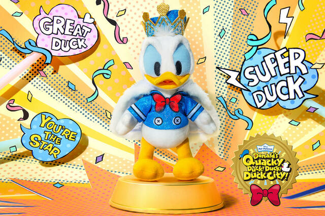 ディズニー・パルパルーザ「ドナルドのクワッキー・ダック!ダック!ダックシティ!」スペシャルグッズ|販売店舗:東京ディズニーランド「ディズニー&カンパニー」|発売日:2025年4月7日(月)