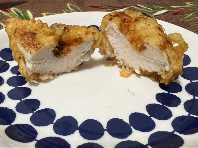 【揚げてお仕舞い】中までしっかり火が通っています