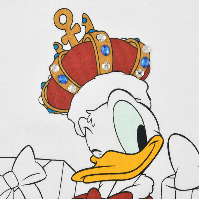 ドナルド 半袖Tシャツ ホワイト XL DONALD THE KING BIRTHDAY 4,500円