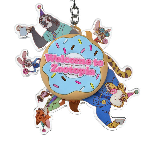 ズートピア キーホルダー・キーチェーン スピン 10TH Anniversary Collection from the Disney movie Zootopia 1,800円