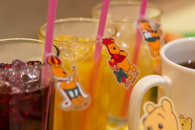 アップルジュース 1,190円|「くまのプーさん」FUNNY & HUNNY OH MY CAFE