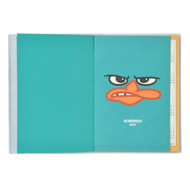 フィニアスとファーブ 手帳・スケジュール帳 B6 CALENDAR ＆ ORGANIZER 2027 1,500円