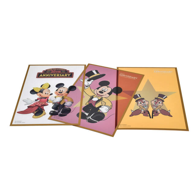 【東京ディズニーリゾート店限定】ミッキー＆フレンズ ポストカード セット フレーム付き 東京ディズニーリゾート店25周年記念 1,100円