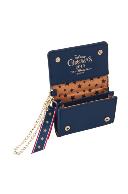 パスケース 2,100円｜縦約7.5×横約11cm｜東京ディズニーリゾート「ディズニー・クリスマス」2019｜販売店舗：東京ディズニーシー「エンポーリオ」
