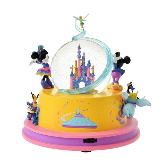 ディズニーキャラクター スノードーム ミュージック&ライトアップ DISNEYLAND RESORT 70TH CELEBRATION 18,000円