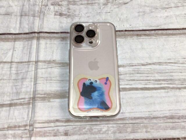 【⼀番くじ パペットスンスン】スマホのカバーに入れるのにぴったりなサイズ！