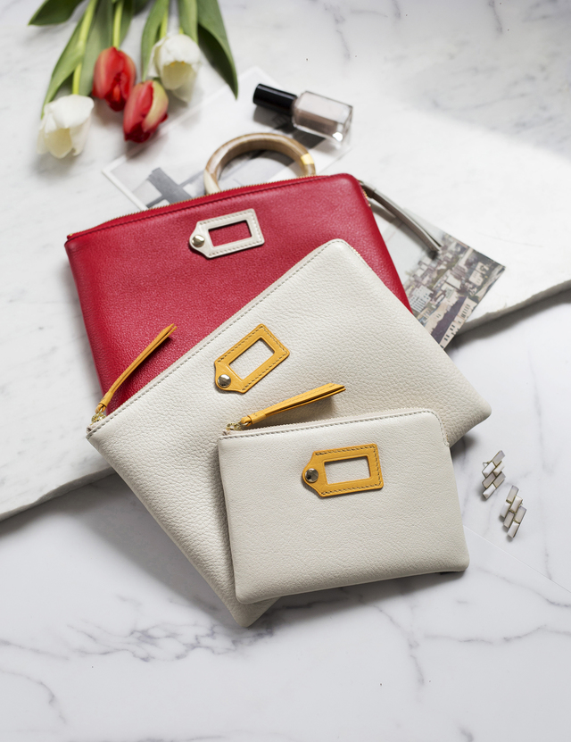 土屋鞄「clarteクラルテ」 トラベルコンビポーチ