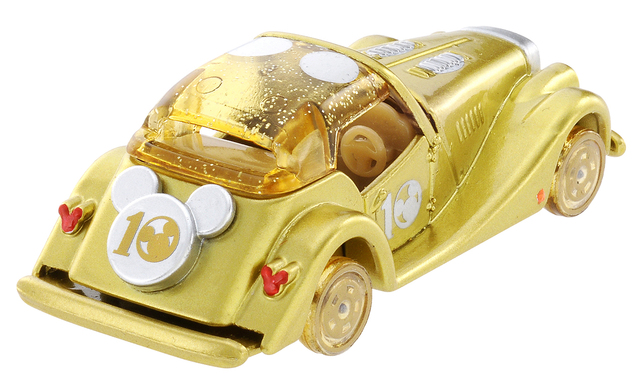 ディズニーモータース 10thアニバーサリーコレクション ドリームスター ミッキーマウス ゴールド 10thデザイン