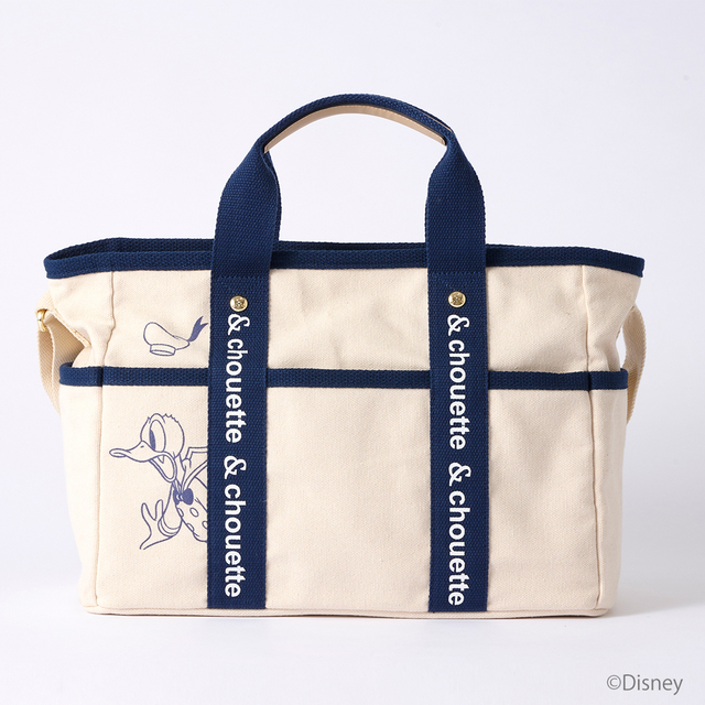 ドナルドキャンバストートバッグ