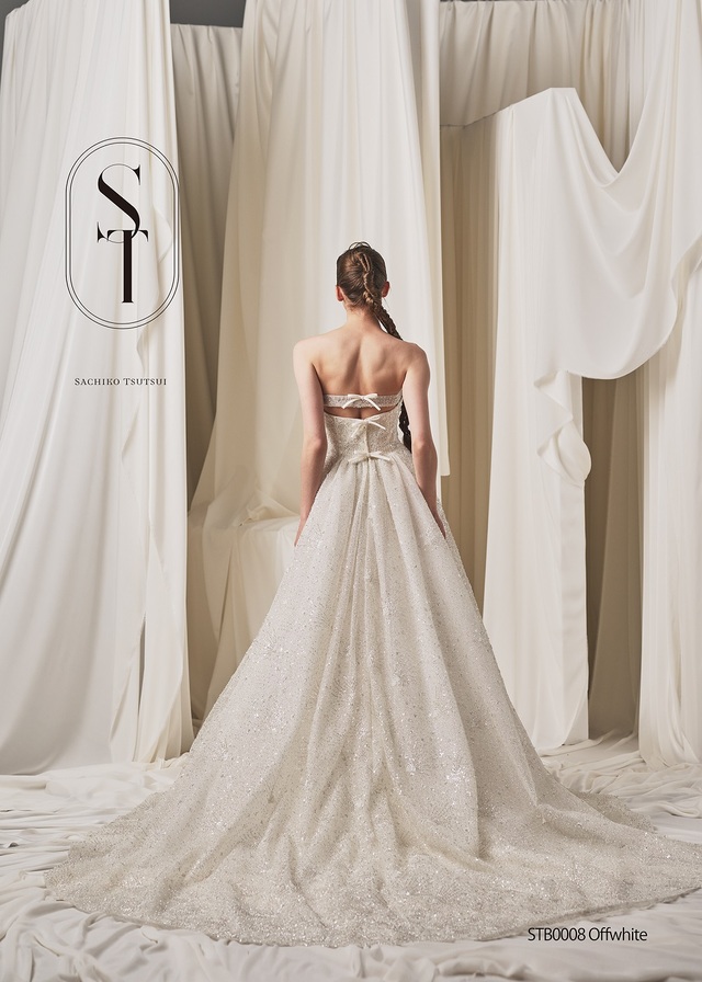 クラウディア|「ST(サチコツツイ)」新作ウェディングドレス|STB0008_Offwhite