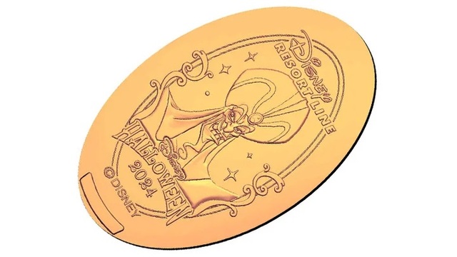 ディズニー・ハロウィーンデザインのスーベニアコイン