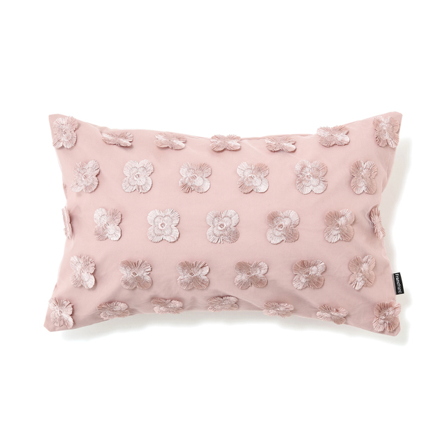 チュールフラワー ‐E‐067  クッションカバー ピンク