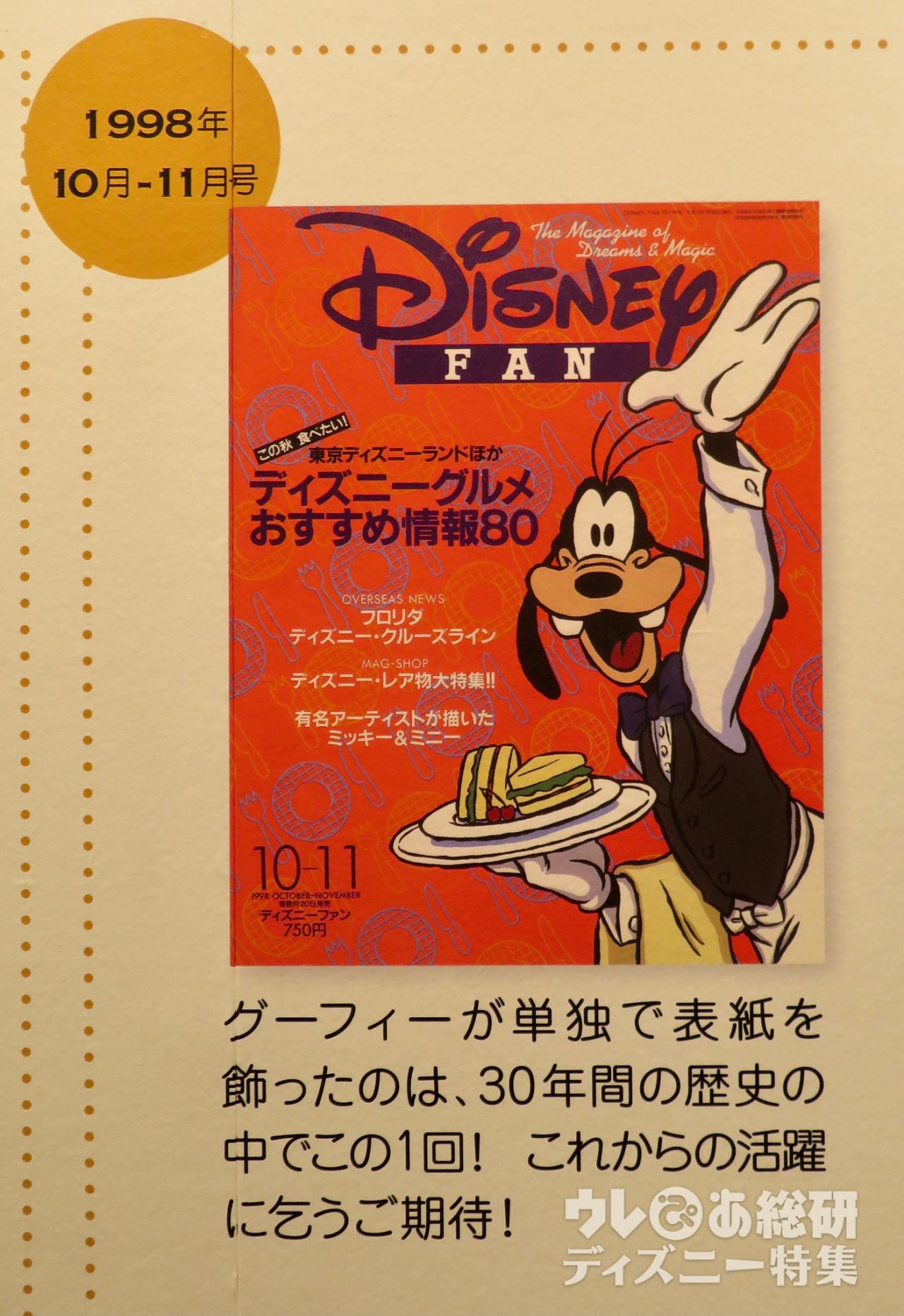 思い出がよみがえる…「ディズニーファン」30年分の表紙とグッズに興奮