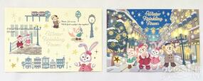 「 ダッフィー＆フレンズのウィンター・トゥインクリング・タウン」ポストカード＆マスキングテープ