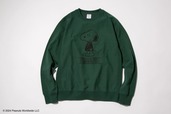 【ブルックス ブラザーズ×PEANUTS】ブルックス ブラザーズ×PEANUTS スウェットシャツ　Green