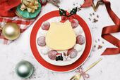 「クリスマス ねこねこ2段ケーキ」<価格:6,000円(税込)>【【予約開始】聖なる夜は「ねこねこのクリスマスケーキ」で♪冬限定の可愛いオリジナルトートバッグ付き!】