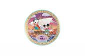 カンバッジ 350円｜サイズ：直径約9cm｜東京ディズニーシー開園21周年をお祝いするグッズ｜発売日：2022年9月4日（日）｜販売店舗：エンポーリオ
