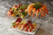 シュリンプカクテル 3種のソースをお好みで