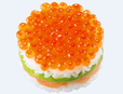鮮極鮭いくらの 4 色 SUSHI ケーキ