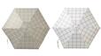 10.Khaki[010]（左）、 11.OffWhite[011]（右）【Jubilee 折り畳み傘 晴れ雨兼用 2,420円（税込）】
