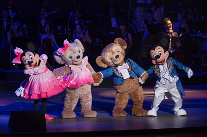 ダッフィー シェリーメイ バレンタインナイト コスチューム TDS カラー