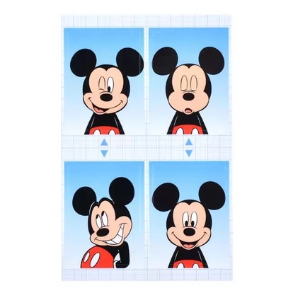 かわいすぎて話題！ディズニー「証明写真＆プリクラ風」ステッカーが