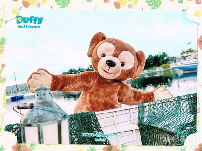 台紙が可愛いすぎるっ♪【ダッフィー&フレンズ】「ディズニースナップ