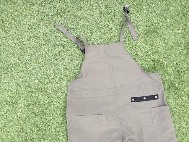 【ワークマン レディースガーデニングサロペット】カラーはベージュ、グリーン、ブラック、キナリ、ブルーグレーと豊富！